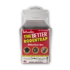 Intruder The Better Rodentrap Large Snap Trap For Rodents - Case of 6