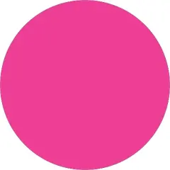 Tape Logic Inventory Circle Labels 3/4" Fluorescent Pink 500/Roll DL610K