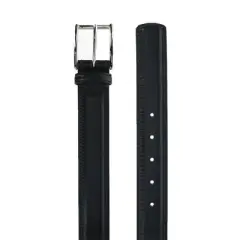 CrookhornDavis Men's Lodge Cut Edge with Track Embossed Belt