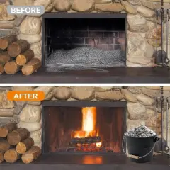 vancasso Mini Ash Bucket with Lid and Shovel