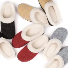 RockDove Women's Claire Faux Shearling Slide Slipper