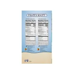 Pirate's Booty Aged White Cheddar and Cheddar Blast Puffs Kids' Snack Variety Pack -11oz/18ct