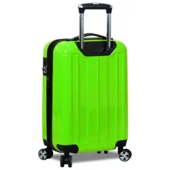 World Traveler Contour 20-Inch Carry-On Lightweight Polycarbonate Hardside Expandable Spinner Luggage with TSA Lock