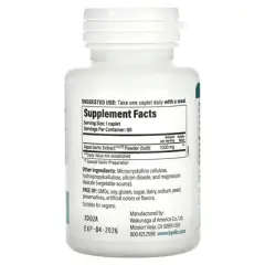 Kyolic Aged Garlic Extract, Cardiovascular Health, One Per Day, Formula 250, 60 Vegan Caplets (1,000 mg per Capsule)