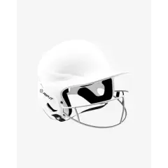 RIP-IT Vision Pro Matte Softball Batting Helmet - Matte White S/M