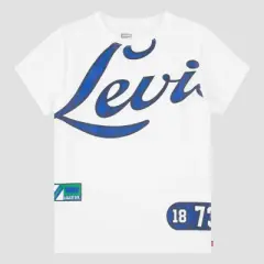 Levi's&reg; Boys' Short Sleeve Varsity Logo Graphic T-Shirt - White