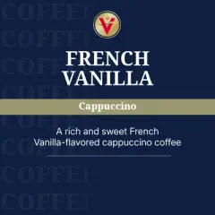 Victor Allen's Coffee French Vanilla Flavored Cappuccino, 42 Count, Single Serve K-Cup Pods for Keurig K-Cup Brewers