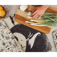 Ukonic Disney The Nightmare Before Christmas Black and White Kitchen Hand Towel Set