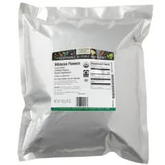 Frontier Co-op Organic, Cut & Sifted Hibiscus Flowers, 16 oz (453 g)