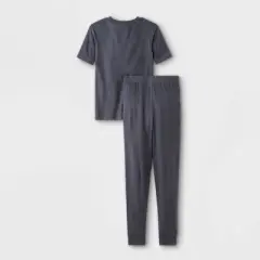 Boys' Star Wars Mandalorian 4pc Snug Fit Pajama Set - Blue 4