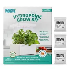 Back to the Roots Hydroponic Grow Kit with Organic Seeds