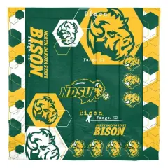 NCAA North Dakota State Bison Hexagon Comforter Set