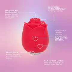 Lovehoney mon ami Waterproof Rose Suction Vibrator