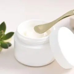 Unique Bargains Hangable Pointed Tail Mini Makeup Cosmetic Spoon 2 Pcs