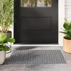 Diamond Check Indoor/Outdoor Rug - Room Essentials&trade;