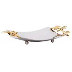 Jiallo  Gilt leaf square tray