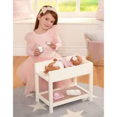 LullaBaby Doll Changing Table and Accessories Set - 6pc