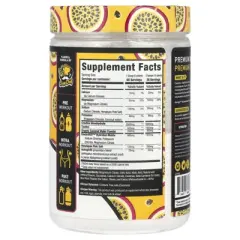 MuscleSport Creatine + Hydration, Passion Fruit Punch, 10.58 oz (300 g)