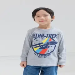 Star Trek 2 Pack Graphic T-Shirts Toddler to Adult