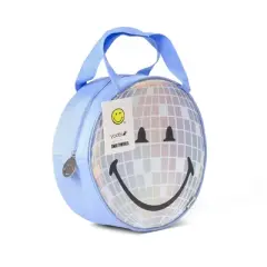 Yoobi SmileyWorld Round Disco Ball Lunch Tote - Blue