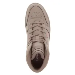 Levi's Womens Drive Hi 2 Mono Vegan Leather Casual Hightop Sneaker Shoe