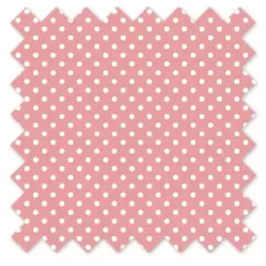 Bacati - Pin Dots Crib/Toddler Bed Skirt - Coral