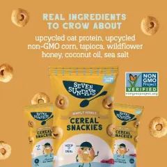 Seven Sundays Simply Honey Gluten Free Cereal Snackies - 6oz/6ct