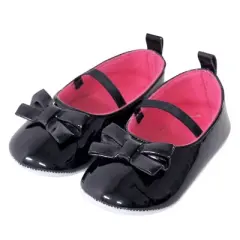 Little Treasure Baby Girl Cotton Bodysuit, Pant and Shoe 3pc Set, Pink Pearls