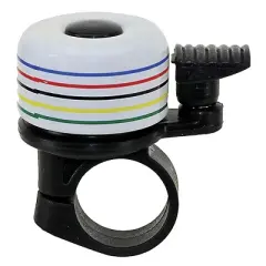 Imprinted Mini Bell, White