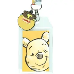 Disney Winnie the Pooh Hunny Pot Breakaway Lanyard ID Badge Holder with 2" Charm