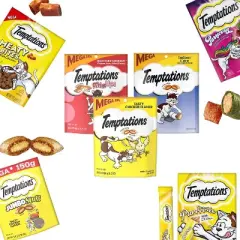 Temptations Chicken Crunchy Lickable and Meaty Adventure Cat Treats