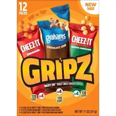 Gripz Kellogg's Crackers Variety Pack - 11oz/12ct