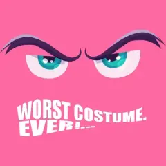 Women's Design By Humans Worst Costume Ever (Halloween) By Editive Racerback Tank Top