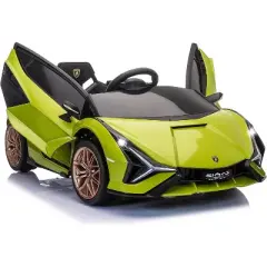 Sandinrayli Licensed Lamborghini SIAN Electric Car Kids Electric Vehicle Ride on Car