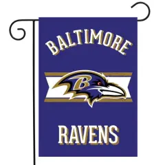 Briarwood Lane Retro Baltimore Ravens Garden Flag NFL Double-Sided 18" x 12.5"