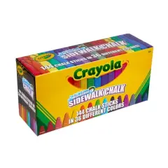 Crayola 144ct Washable Sidewalk Chalk