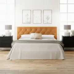 Avery Adjustable Faux Leather Headboard - Brookside Home