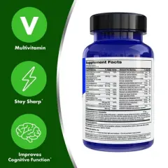 Focus Factor Extra Strength Brain Supplement & Complete Multivitamin Tablets - 60ct