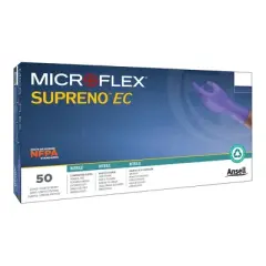 EC Nitrile Supreno Exam Glove Blue Textured Fingertips X-Large