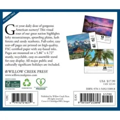 Willow Creek Press 2026 America the Beautiful Box Calendar