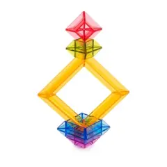 Miniland Educational Translucent Stacking Pyramids