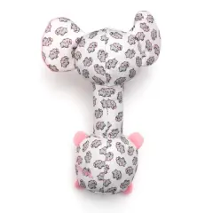 Elephant Long Neck Squeaky Plush Dog Toy - The Worthy Dog