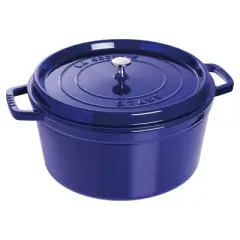 STAUB Cast Iron 13.25-qt Round Cocotte