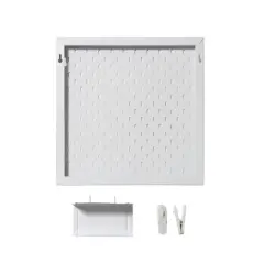 Peg Board Organizer with Accessories White - Bullseye's Playground&trade;