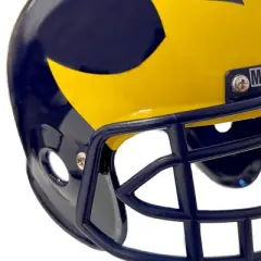 NCAA Michigan Wolverines Mini Hover Helmet Sports Memorabilia