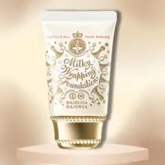 Shiseido Majolica Majorca Milky Wrapping Foundation SPF30+ PA+ - 02 Beige | effortlessly concealing skin imperfections. - (1.05 oz)