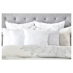 Iveta Abolina Beach Day Floral Pillow Sham Gray - Deny Designs&reg;