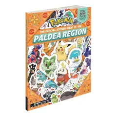 Pok&eacute;mon the Official Sticker Book of the Paldea Region - (Pokemon Pikachu Press) by  Pikachu Press (Paperback)