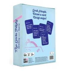 The Girls Night Drinking (Water) Game: DSS Games Fun Social Skills Card Activity