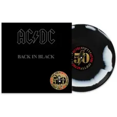 AC & DC - Back In Black (Colored Vinyl Black White)